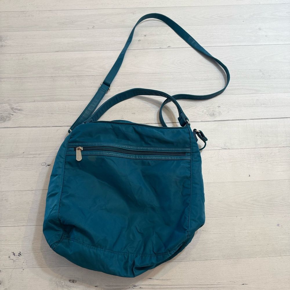 Thirty-One Everything Crossbody Teal Affair Hobo‎ Bag Purse